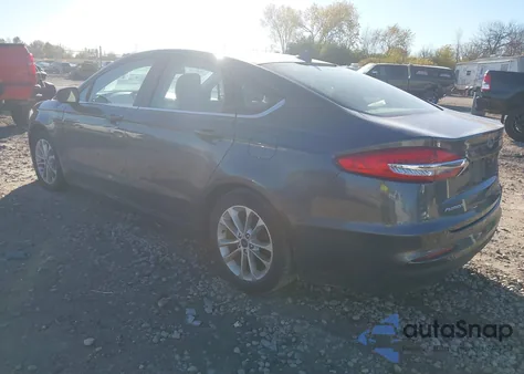 2019 Ford Fusion Se из США, поврежденный, VIN 3FA6P0HD8KR247885